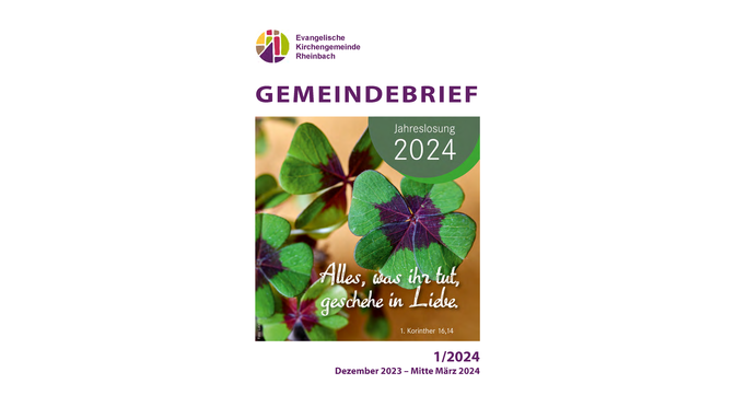 Gemeindebrief 2024-1